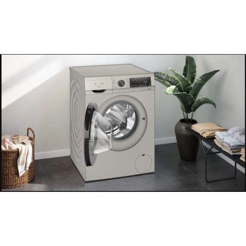 SIEMENS WG42A1ZXTR iQ300 Çamaşır Makinesi 9 kg 1200 dev./dak., Gümüş