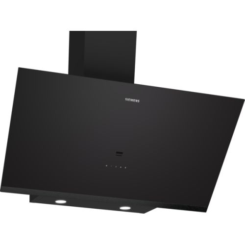 Siemens LC97KPJ60T iQ500 Duvar Tipi Davlumbaz 90 cm Siyah Cam, Siyah