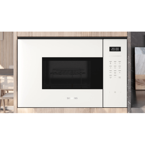 Siemens BE525LMW2   iQ500 Ankastre Mikrodalga, Izgara Fonksiyonlu Beyaz