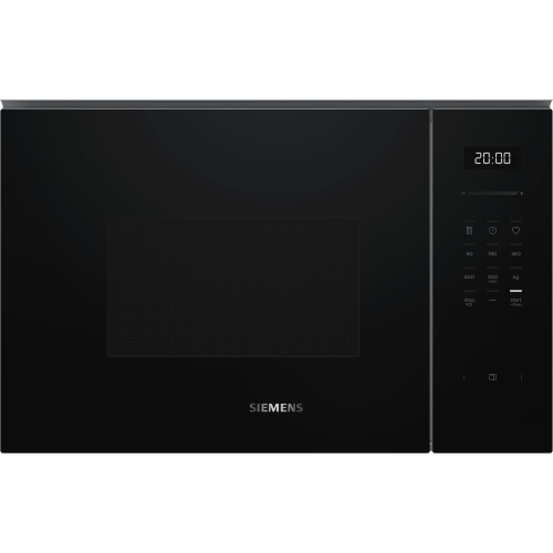 Siemens BE555LMB2 iQ500 Ankastre Mikrodalga, Izgara Fonksiyonlu 59 x 38 cm Siyah