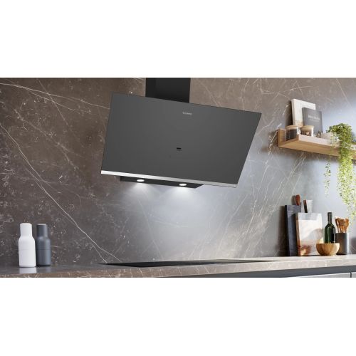 Siemens LC97KPJ70T iQ500 Duvar Tipi Davlumbaz 90 cm , Gri