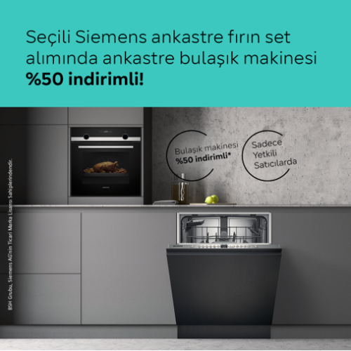Siemens BUHAR DESTEKLİ FIRIN PRIME SİYAH