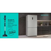 Sıemens KG76NCXE0N iQ500 Alttan Donduruculu Buzdolabı 186 x 75 cm